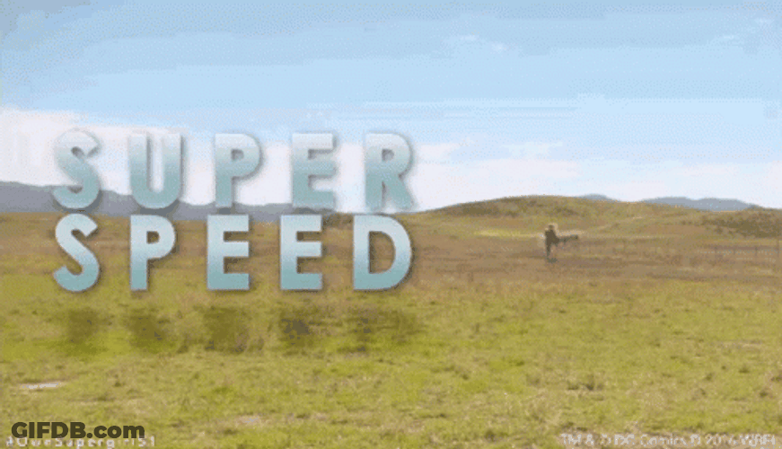 Super Girl Superhero Super Speed GIF