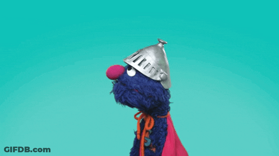 SuPer Grover Wants To Fly Muppets GIF
