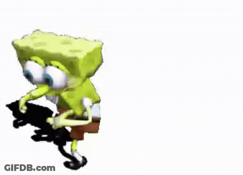 Super Idol SpongeBob GIF