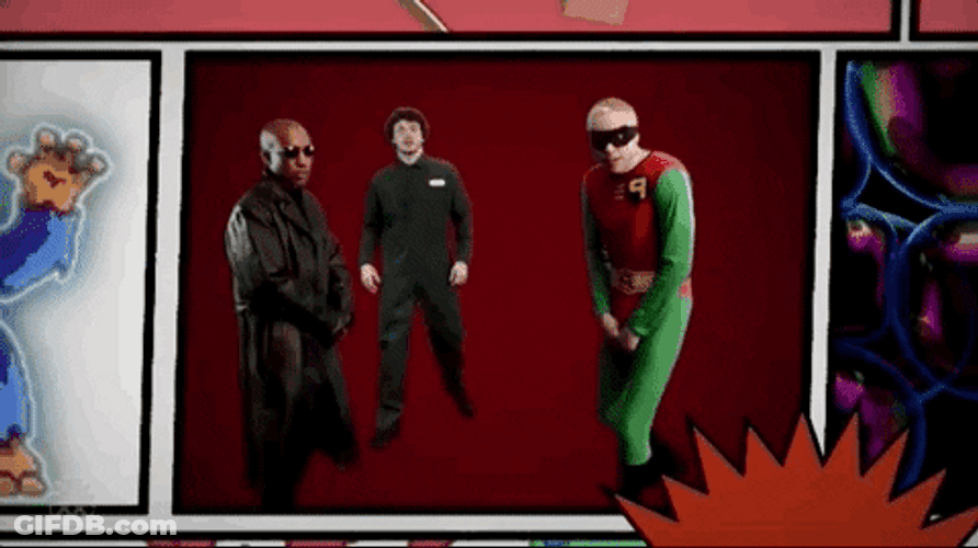 Super Man Nerd Emoji Meme GIF