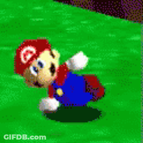 Super Mario B-Boying And Break Dancing GIF