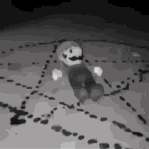 Super Mario Cursed Satanic Cult Ritual GIF