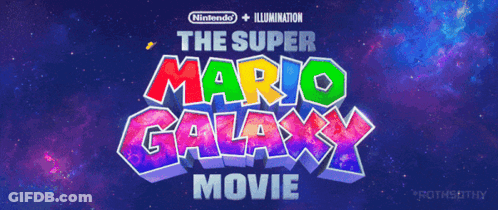 Super Mario Galaxy Movie Released By Nintendo GIF