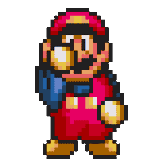 Super Mario Gamtech Sticker GIF