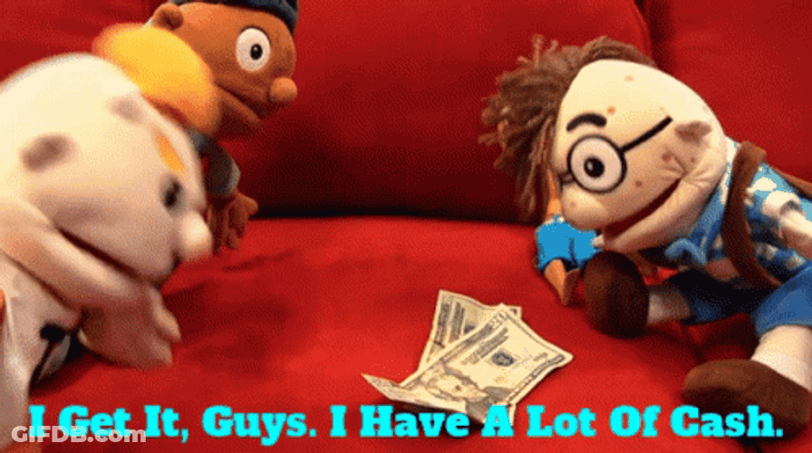 Super Mario Logan Junior He Got Money GIF