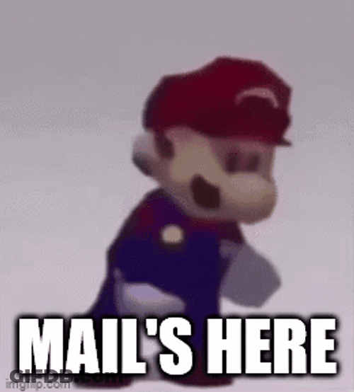 Super Mario Mail Is Here GIF