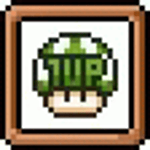 Super Mario Mushroom Power Up Buttons GIF