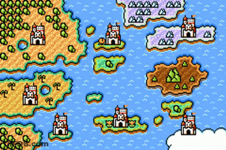 Super Mario Mushroom World GIF