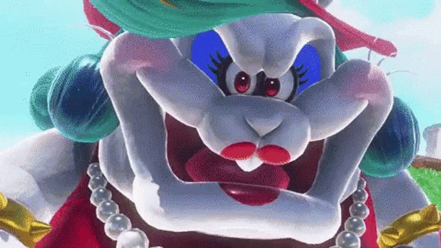 Super Mario Odyssey Madame Broode GIF
