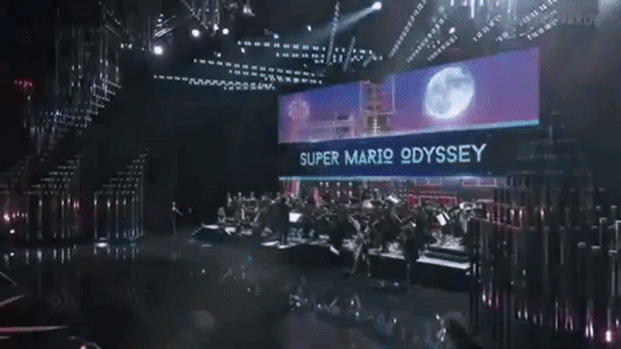 Super Mario Odyssey Musicians GIF