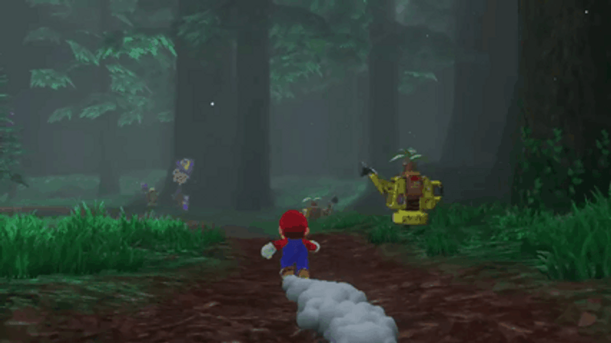 Super Mario Odyssey Running In Paradise GIF