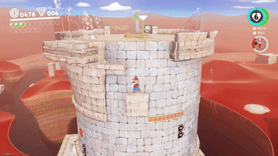 Super Mario Odyssey You Got Moon GIF