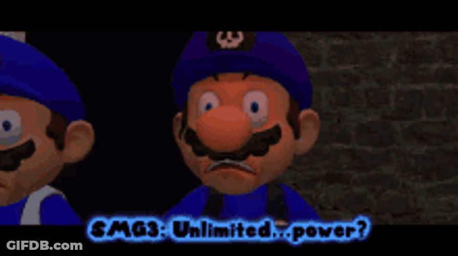 Super Mario Smg3 Laugh Unlimited Power GIF