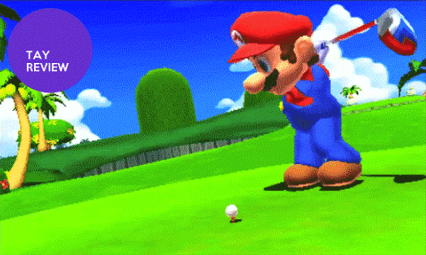 Super Mario World Golf GIF