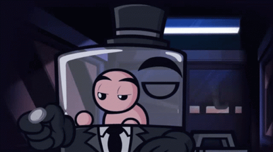 Super Meat Boy Dr Fetus Coin GIF