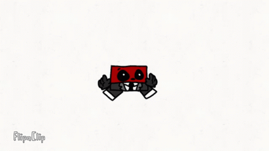 Super Meat Boy Evil Falling GIF