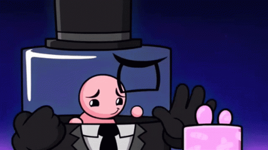 Super Meat Boy Punched Dr. Fetus GIF