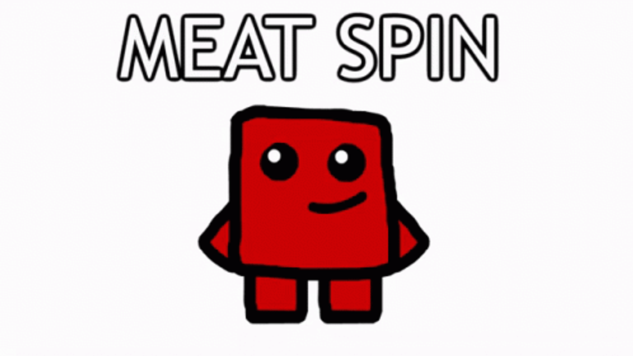 Super Meat Boy Spin GIF