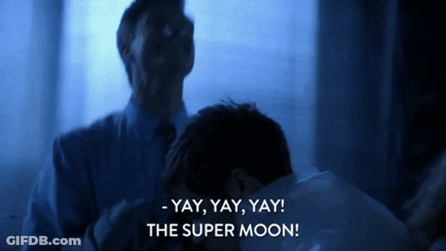 Super Moon Workaholics Anders Holmvik GIF