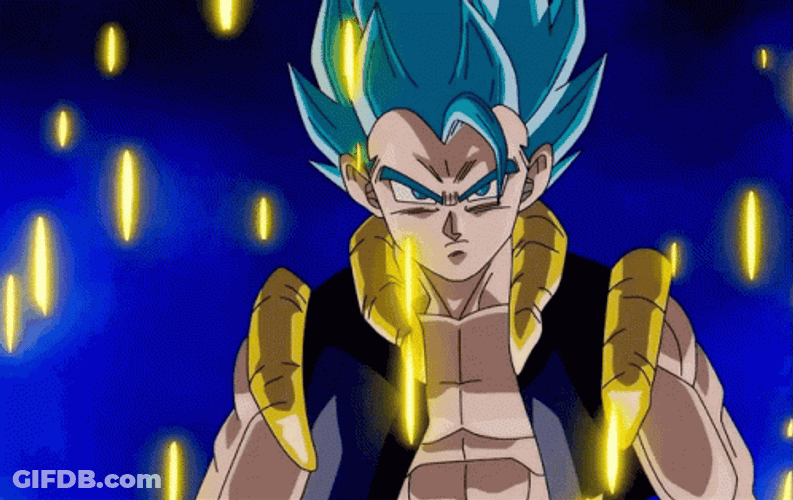 Super Saiyan Blue Ssb Gogeta GIF