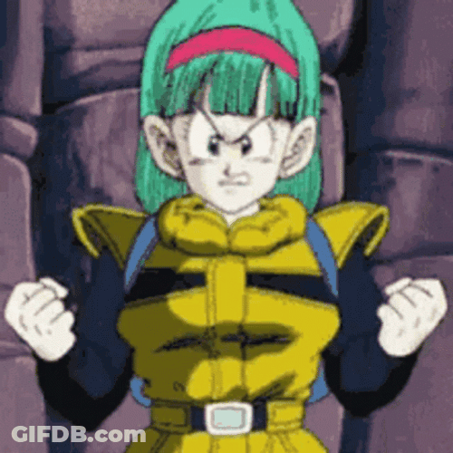 Super Saiyan Bulma Dragon Ball Z GIF