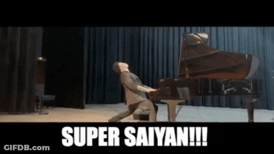 Super Saiyan Explosion Meme GIF