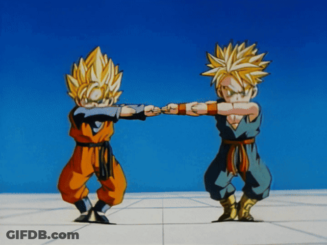 Super Saiyan Fusion GIF