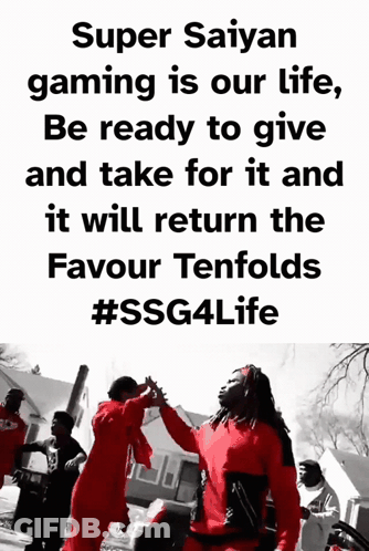 Super Saiyan Gaming Be Ready To Give And Take GIF