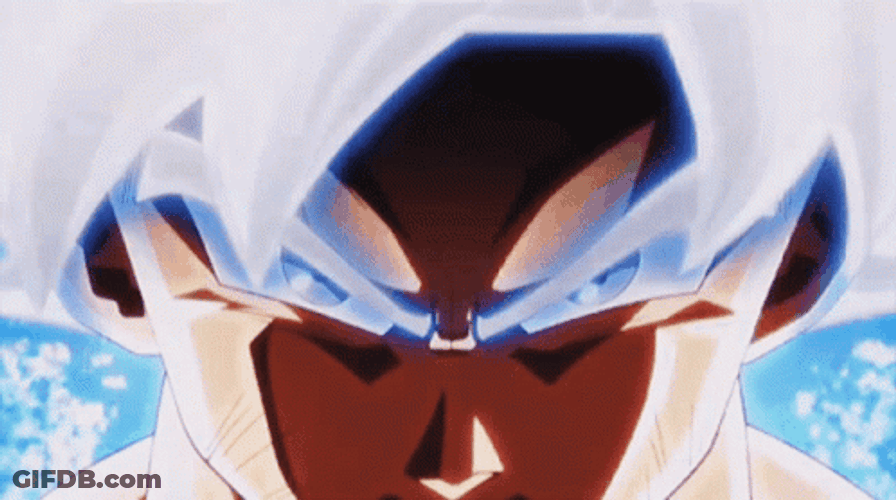 Super Saiyan God Goku Vs Jiren GIF