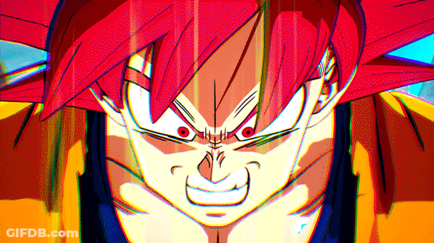 Super Saiyan Goku Drip GIF
