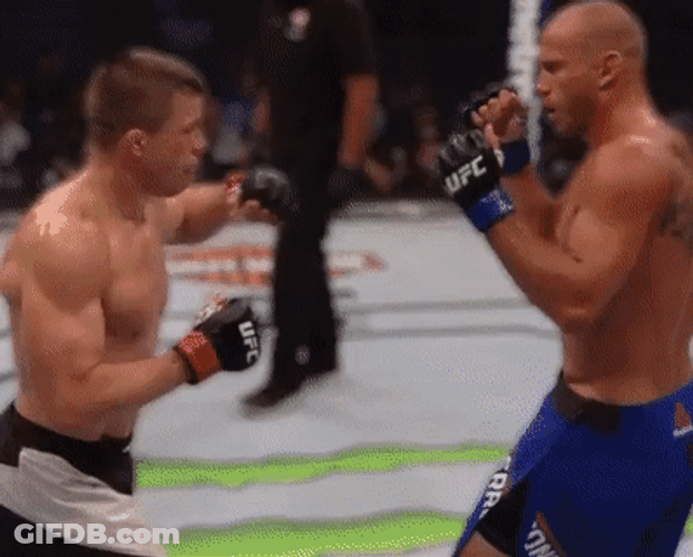 Super Saiyan Punching Powers GIF