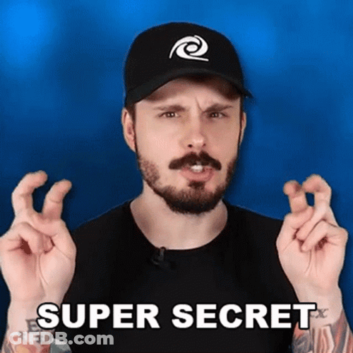 Super Secret Hand Quotations GIF