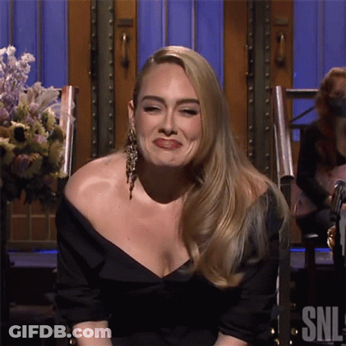 Super Sexy Adele Thumbs Up Gesture GIF