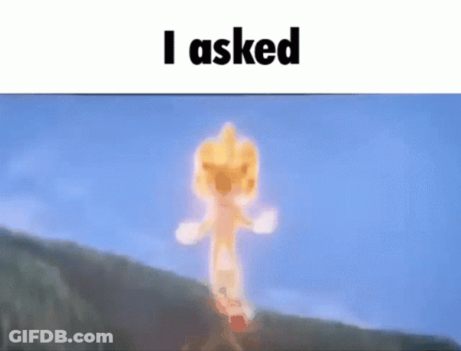 Super Sonic Meme GIF