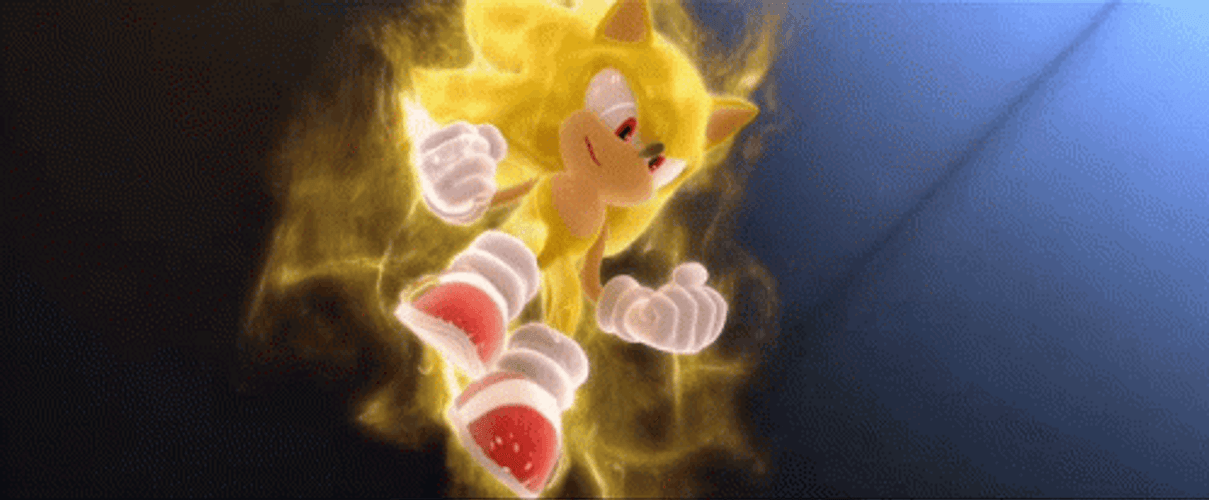 Super Sonic Super Powers Sonic The Hedgehog GIF
