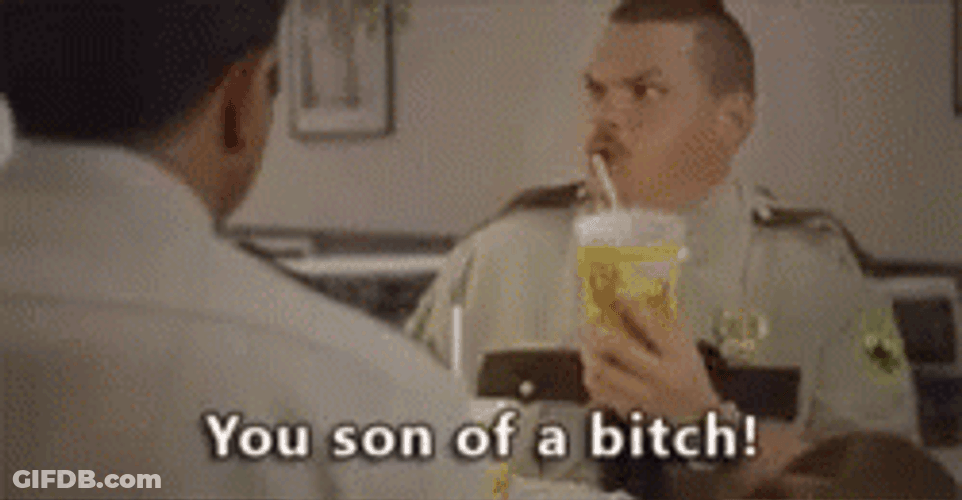 Super Troopers Angry Man GIF