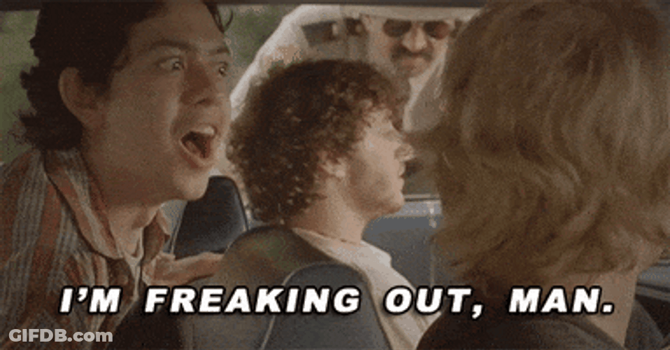 Super Troopers Guy Freaking Out GIF