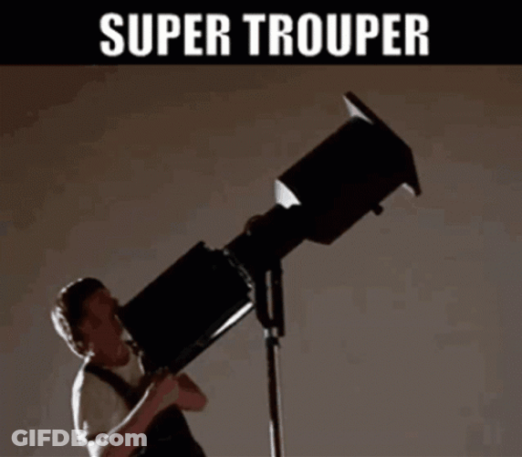 Super Trouper Spotlight GIF
