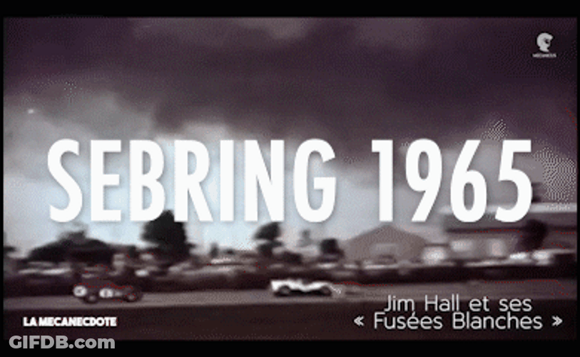 Super Vintage Car Sebring GIF