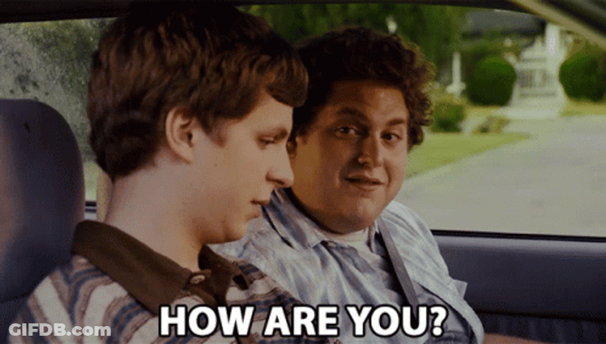 Superbad Jonah Hill Asks How Are You GIF