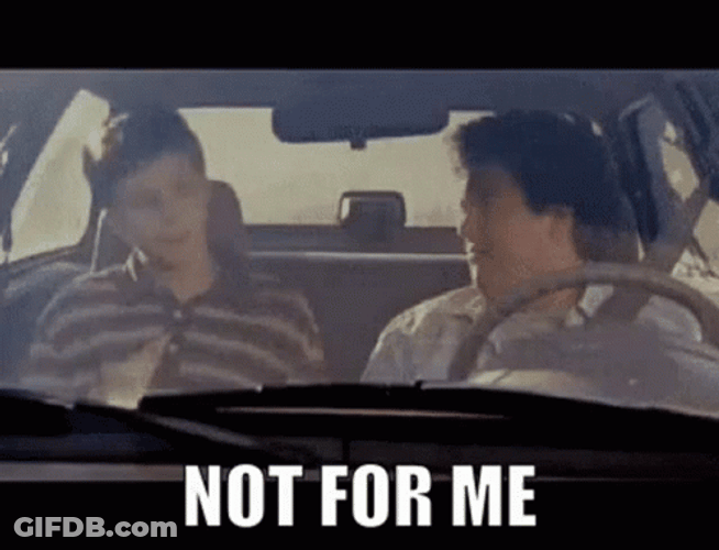 Superbad Jonah Hill Says Not For Me GIF