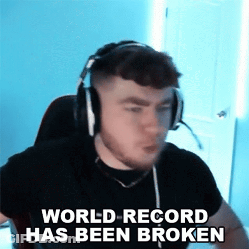 Superevan Broken Record GIF