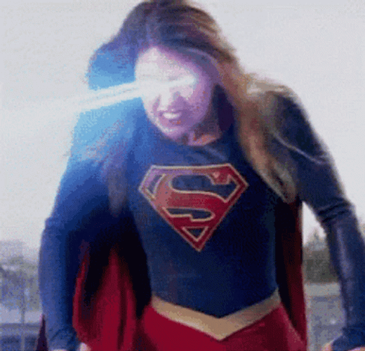 Supergirl Scream Anger GIF
