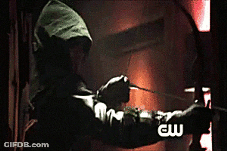 Superhero Green Arrow GIF