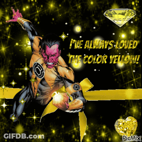 Superhero I've Always Loved The Color Yellow GIF