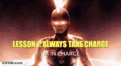 Superhero Lesson 1 Always Take Charge I'm In Charge GIF