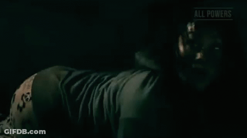 Superhero Man In Car In Dark Room GIF