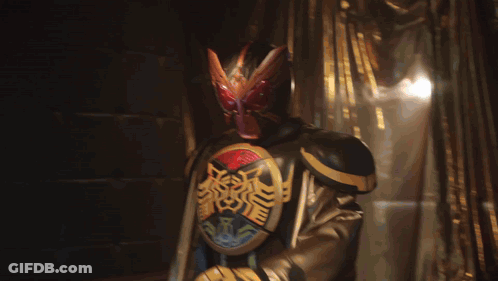 Superhero Mask With Red Eyes GIF