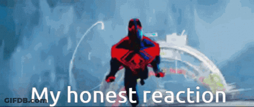 Superhero My Honest Reaction GIF