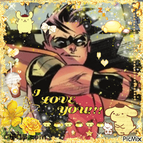 Superhero Saying I Love You GIF